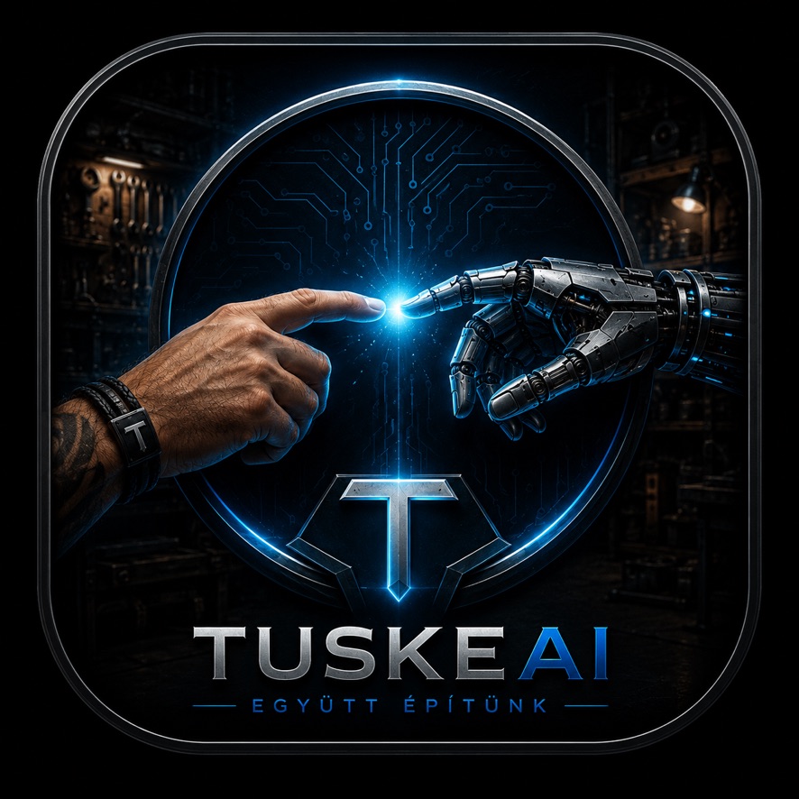 TüskeAI ember és gép kapcsolódása